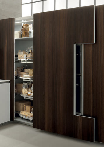 Armoire de rangement pour cuisine contemporain - ERNESTOMEDA - en bois