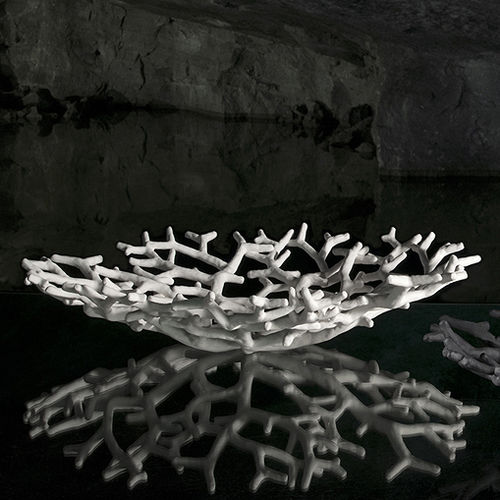 Centre de table en porcelaine - CTC-12W - FOS CERAMICHE - fait main / contemporain