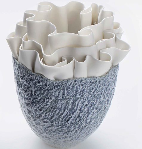 Vase contemporain - AVP series - FOS CERAMICHE - en porcelaine / fait main