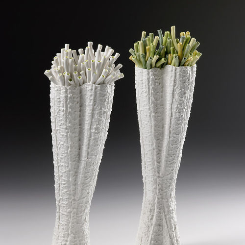 Vase contemporain - CSP series - FOS CERAMICHE - en porcelaine / fait main