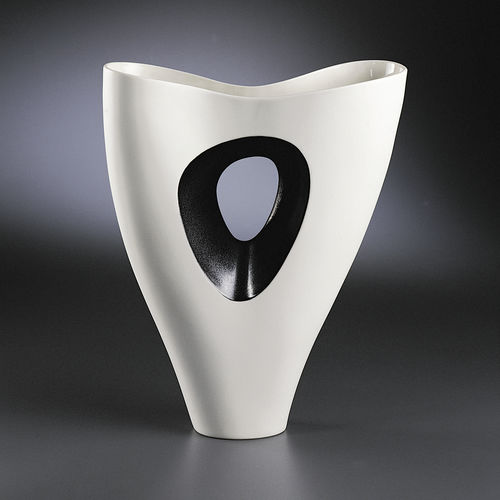 Vase contemporain - PFL-2002A - FOS CERAMICHE - en porcelaine / fait main