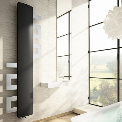 Sèche-serviettes à eau chaude - CIABÒ - AD hoc - électrique / 0...500 w / 751 w...1000 w