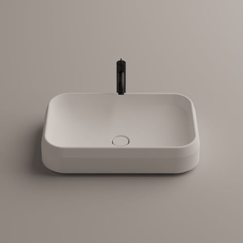 Vasque à poser - LARIANA - AGAPE - en Solid Surface / en marbre / en béton