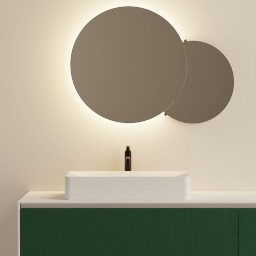 Vasque à poser - RASO - AGAPE - en Solid Surface / en marbre / sur mesure