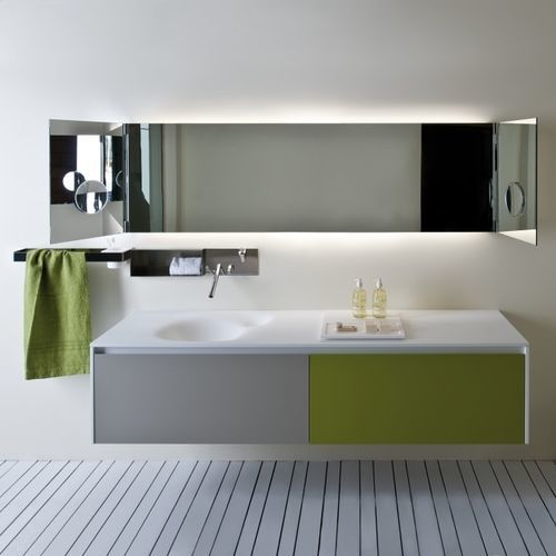Miroir mural - NARCISO - AGAPE - contemporain / rectangulaire / en acier inoxydable