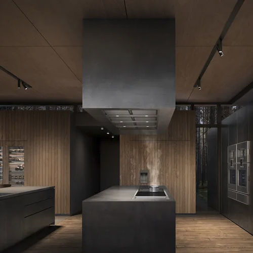 Hotte de plafond - AC402181 - GAGGENAU - encastrable / avec conduit / avec éclairage intégré
