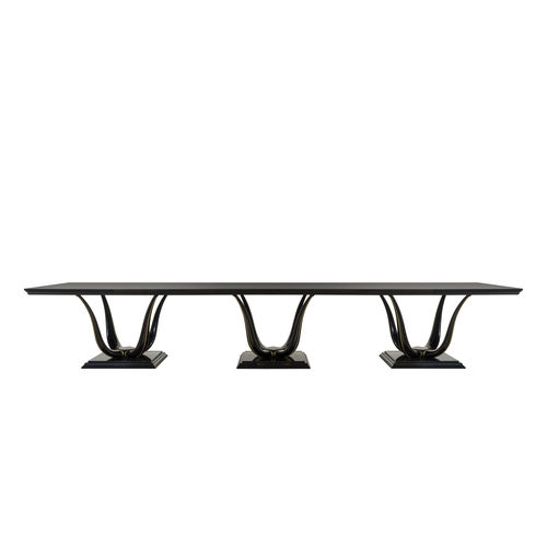 Table à manger classique - MILANO : CORALLO COR 61A - GALIMBERTI NINO - en bois massif / rectangulaire / résidentielle