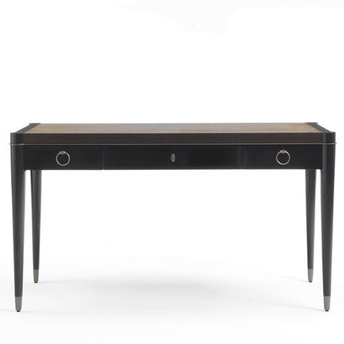 Bureau classique - MILANO : AMBRA AMB 33C - GALIMBERTI NINO - en bois laqué / en bois massif / en cuir