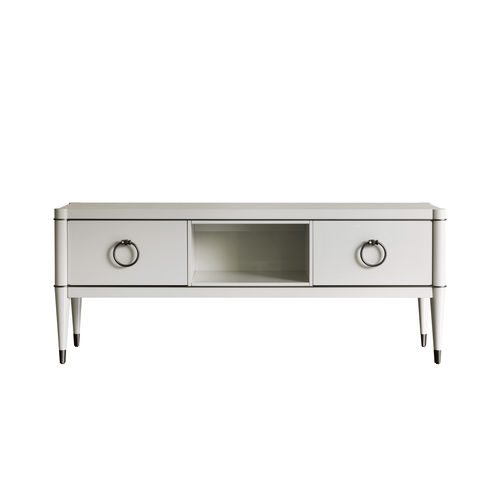 Meuble TV classique - MILANO : AMBRA AMB 39L  - GALIMBERTI NINO - en bois laqué / en bois massif / en simili cuir