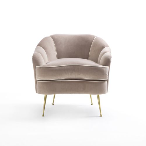 Fauteuil contemporain - MILANO : CAMELIA CAM 01A - GALIMBERTI NINO - en tissu / avec revêtement amovible