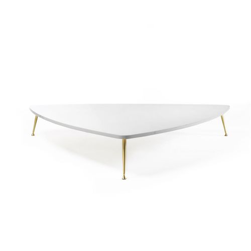 Table basse contemporaine - MILANO : CAMELIA CAM 02B - GALIMBERTI NINO - en bois laqué / triangulaire / résidentielle