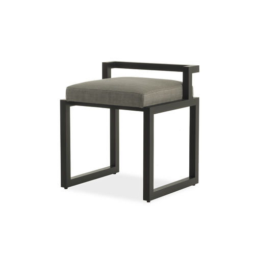 Tabouret contemporain - LUCY LCY 22E - GALIMBERTI NINO - en chêne / tapissé