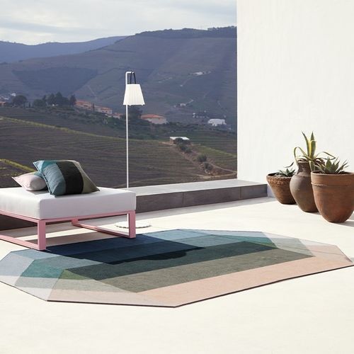 Tapis design original - DIAMOND - GANDIA BLASCO - à motif / en plastique / en PET recyclé