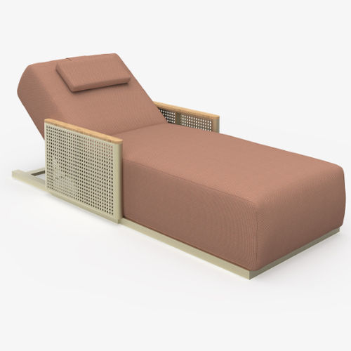 Bain de soleil design original - BOSC - GANDIA BLASCO - en tôle perforée / en tissu déperlant / en aluminium