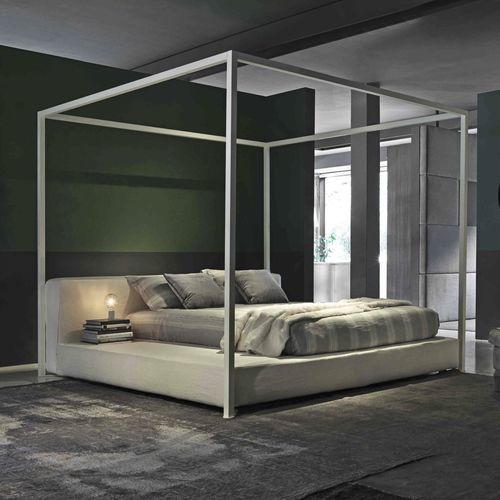 Lit à baldaquin - EAST END - VILLEVENETE BY GATTI - double / design / tapissé
