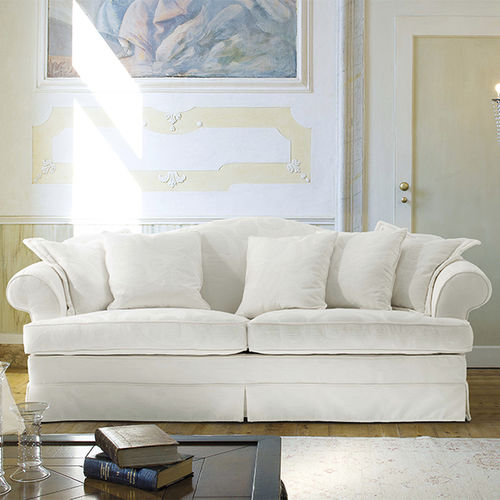 Canapé design - VITTORIANO - VILLEVENETE BY GATTI - en tissu / couleur personnalisable / en bois
