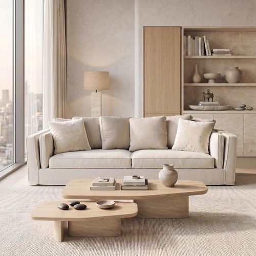 Canapé design - LANDSCAPE - VILLEVENETE BY GATTI - en tissu / avec accoudoirs / avec coussin amovible