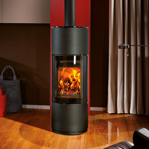 Poêle en acier - NIMES L - Max Blank GmbH - à bois / à granulés / 5 kW - 10 kW