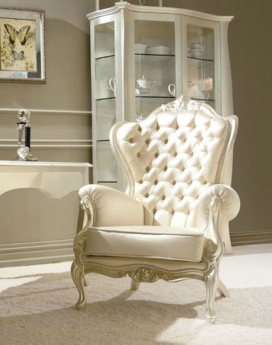 Fauteuil de style chesterfield - BARONESSA  - GIUSTI PORTOS - en tissu
