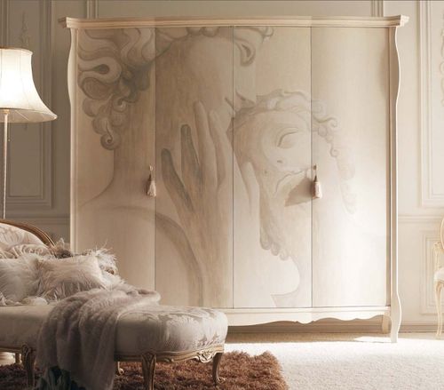 Armoire classique - LIBERTY - GIUSTI PORTOS - en bois / à portes battantes
