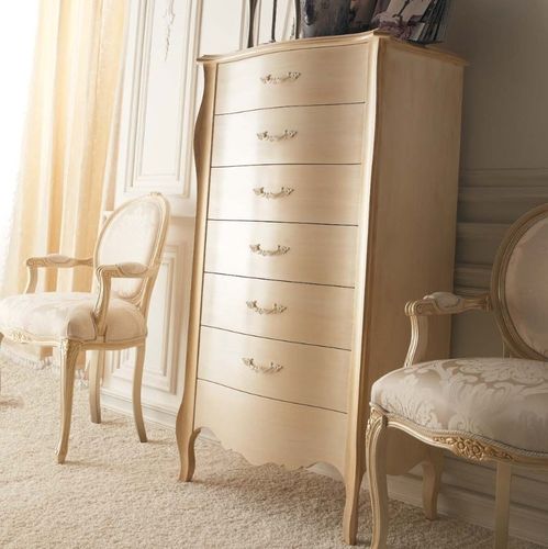 Chiffonnier de style - LIBERTY - GIUSTI PORTOS - en bois laqué / beige