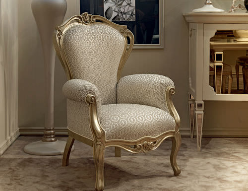 Fauteuil de style - COLLIER  - GIUSTI PORTOS - en tissu