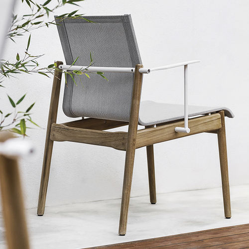 Chaise contemporaine - SWAY - GLOSTER - d'extérieur / en tissu / en aluminium