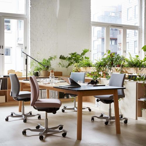 Chaise contemporaine - CREED 6002 - HÅG - d'intérieur / en tissu / aluminium