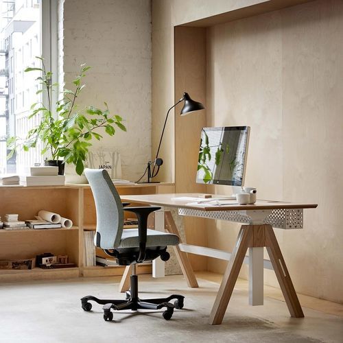 Chaise de bureau contemporaine - CREED 6003 - HÅG - en tissu / en aluminium / avec piètement en aluminium