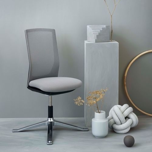 Chaise contemporaine - FUTU 1100-S - HÅG - d'intérieur / en résille / aluminium