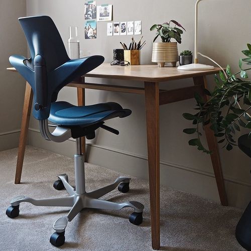Chaise de travail en métal - CAPISCO PULS 8020 - HÅG - en plastique / à roulettes / réglable