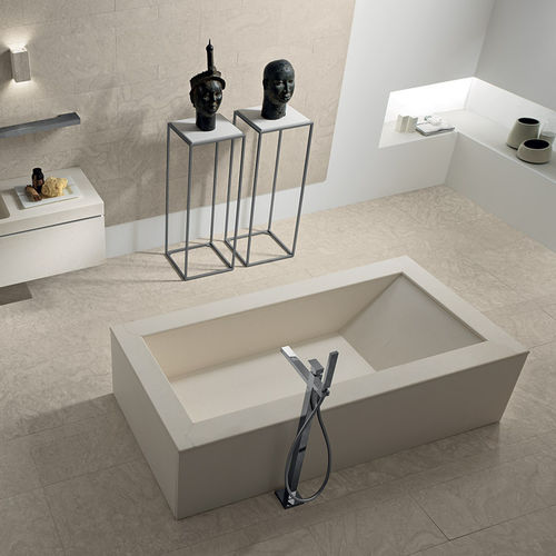 Baignoire à poser - NIAGARA - I CONCI - pour habitat / en pierre / contemporaine