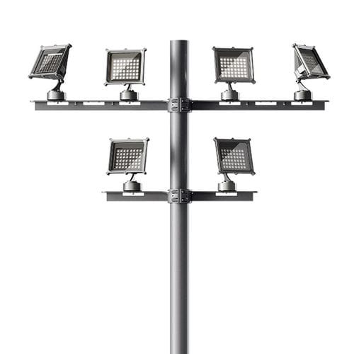 Projecteur sur mât - MULTI LINGOTTO - iGuzzini - IP66 / à LED / industriel