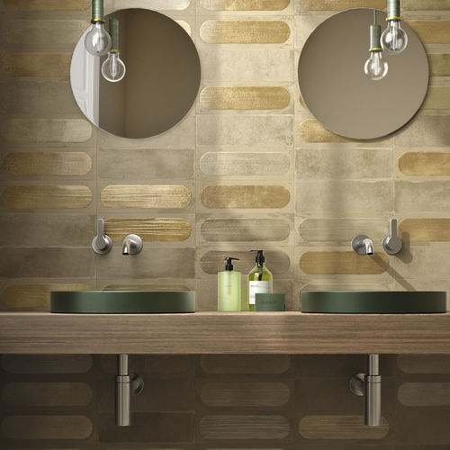 Carrelage en céramique - BLAZE - IRIS CERAMICA - mat / d'intérieur / de salle de bain