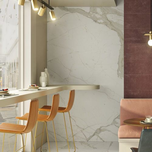 Carrelage en grès cérame - MARBLE ACTIVE - IRIS CERAMICA - poli / d'intérieur / d'extérieur