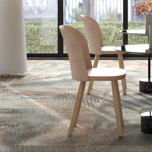 Carrelage en grès cérame - THÉKĒ TRAME DECORI - IRIS CERAMICA - d'intérieur / de salon / mural
