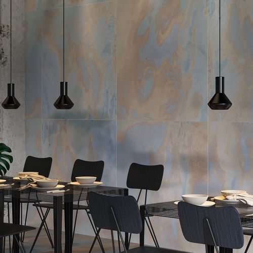 Carrelage en grès cérame - HOILY  - IRIS CERAMICA - lisse / texturé / d'intérieur
