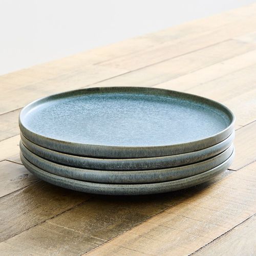 Assiette plate - Kanto - West Elm - ronde / en grès émaillé / uni