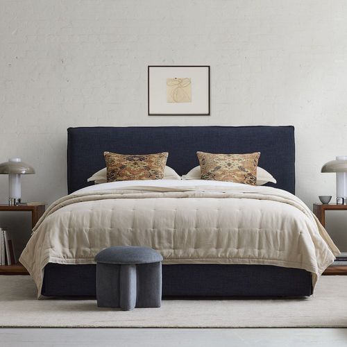 Couvre-lit en coton - Signature - West Elm - en lin / en tencel®