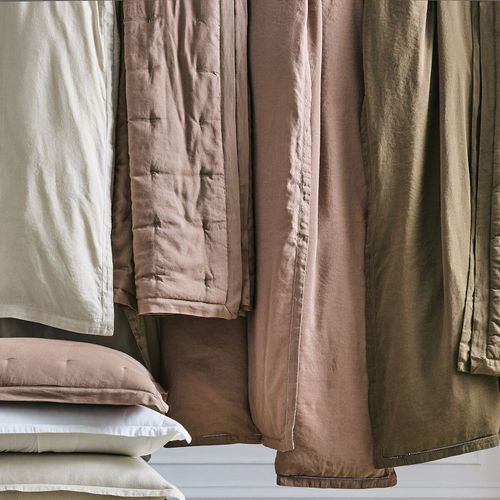 Housse de couette en lin - Signature - West Elm - en tencel® / uni