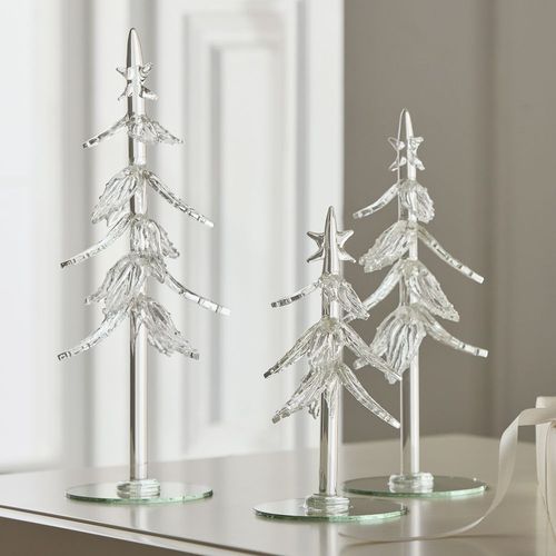 Sculpture en verre - Delicate Tabletop Trees - West Elm - fait main / à poser / floral