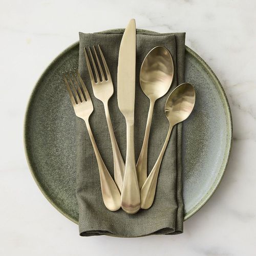 Couvert en acier inoxydable - Cove  - West Elm