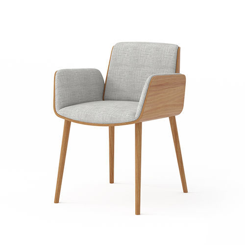 Chaise contemporaine - HUG101 - punt mobles - d'intérieur / en chêne / en noyer