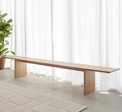 Banc contemporain - VELASCA - punt mobles - en chêne / sans dossier / sans accoudoirs