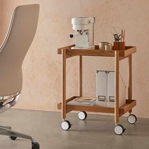 Chariot de service - MAI TAI - punt mobles - pour hôtel / en chêne / en ébène