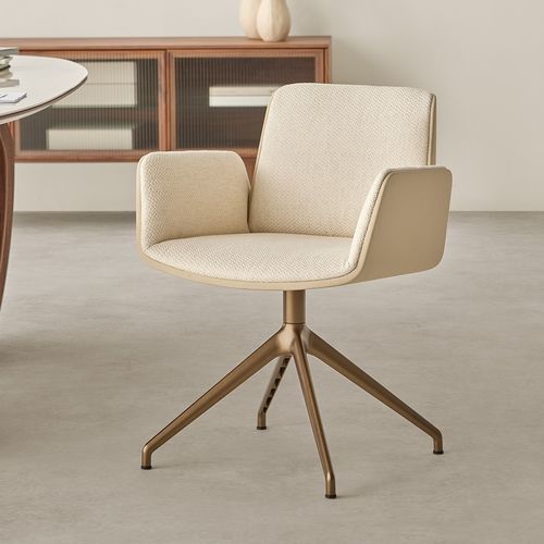 Chaise contemporaine - HUG - punt mobles - d'intérieur / en tissu / avec piètement en métal