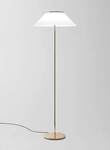 Lampe sur pied - PAMELA - METALARTE - en laiton / en acier / en PMMA