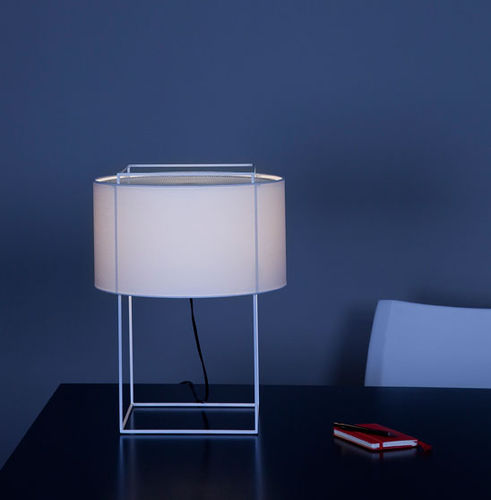 Lampe de table - LEWIT - METALARTE - en métal / en tissu / contemporaine