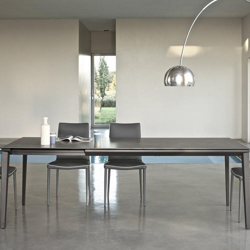 Table contemporaine - ECHO - BONTEMPI CASA - en métal laqué / en céramique / en marbre