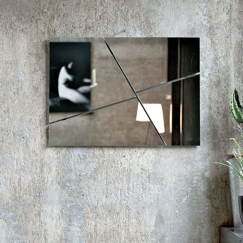 Miroir mural - BREAK - BONTEMPI CASA - contract / contemporain / rectangulaire